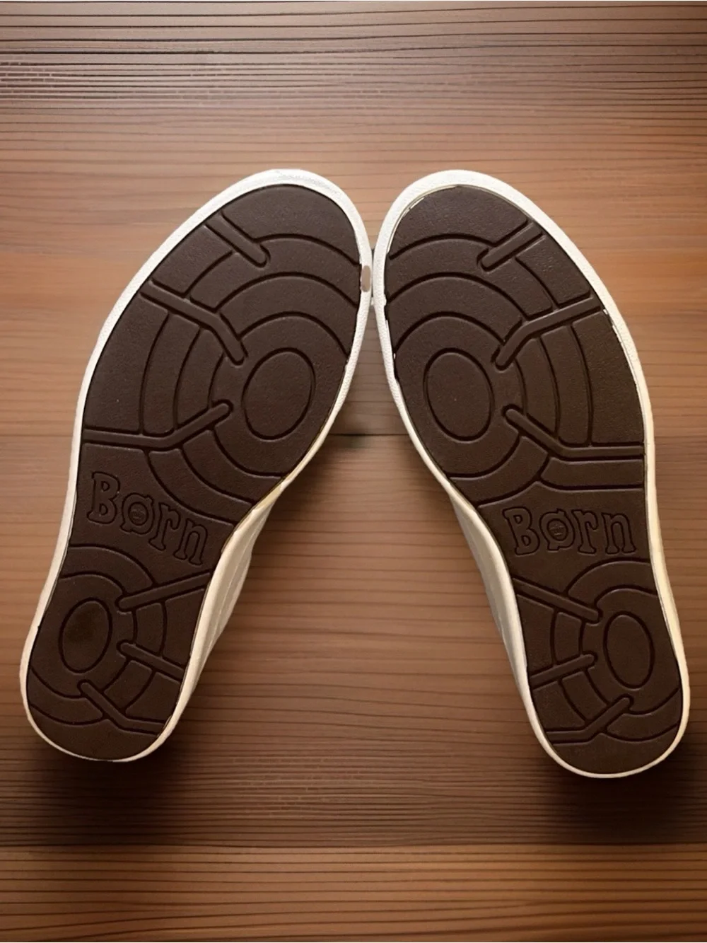 Born Ashram II Men’s Handcrafted Leather Sneakers In Bone Color Sz. 10.5M - NEW - Picture 10 of 12